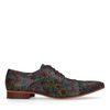 Veterschoenen met multicolour print