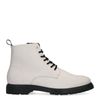 Off white leren veterboots