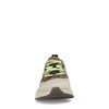 Off white sneakers met groene details