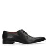 Zwarte leren veterschoenen