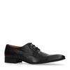Zwarte leren veterschoenen