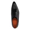 Zwarte leren veterschoenen