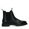 Zwarte leren chelsea boots
