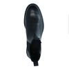 Zwarte leren chelsea boots