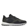 Zwarte leren sneakers