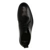 Zwarte leren veterschoenen