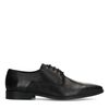 Zwarte leren veterschoenen