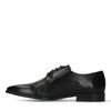 Zwarte leren veterschoenen