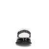 Zwarte leren penny loafers