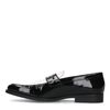 Zwarte leren penny loafers