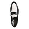 Zwarte leren penny loafers