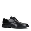 Zwarte leren veterschoenen
