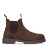 Bruine waterproof nubuck chelsea boots