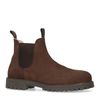 Bruine waterproof nubuck chelsea boots