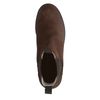 Bruine waterproof nubuck chelsea boots