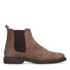 Bruine nubuck chelsea boots