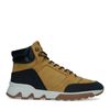 Gele nubuck veterboots