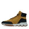 Gele nubuck veterboots