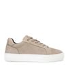 Grijze nubuck sneakers