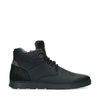 Zwarte nubuck veterboots