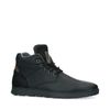 Zwarte nubuck veterboots