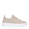 Beige suède sneakers
