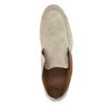 Beige suède hoge loafers