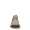 Beige suède veterschoenen