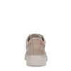 Beige suède veterschoenen