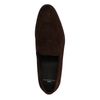 Bruine suède klassieke loafers