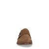 Camel suède gespschoenen