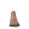 Cognac suède chelsea boots
