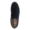 Donkerblauwe suède sneakers
