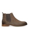 Grijze suède chelsea boots
