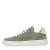 Groene suède sneakers