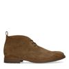 Khaki suède veterboots