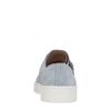 Lichtblauwe suède monk sneakers