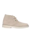 Off white suède veterboots
