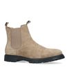 Taupe suède chelsea boots