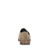 Taupe suède gespschoenen