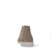 Taupe suède veterschoenen
