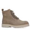 Taupe suède veterboots