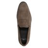 Taupe suède klassieke loafers