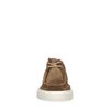 Taupe suède veterschoenen