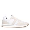 Witte suède sneakers