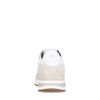 Witte suède sneakers