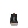 Zwarte suède veterboots