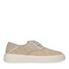 Taupe canvas sneakers