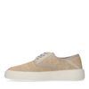 Taupe canvas sneakers