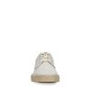 Beige canvas sneakers met print